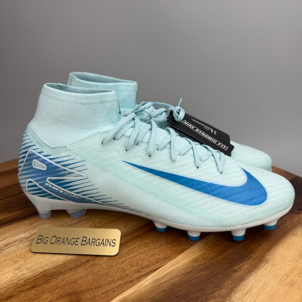 Nike Mercurial Superfly 10 Elite AG-Pro Blue Glacier Men's 9.5 HF7876-400